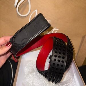 Christian Louboutin men’s belt